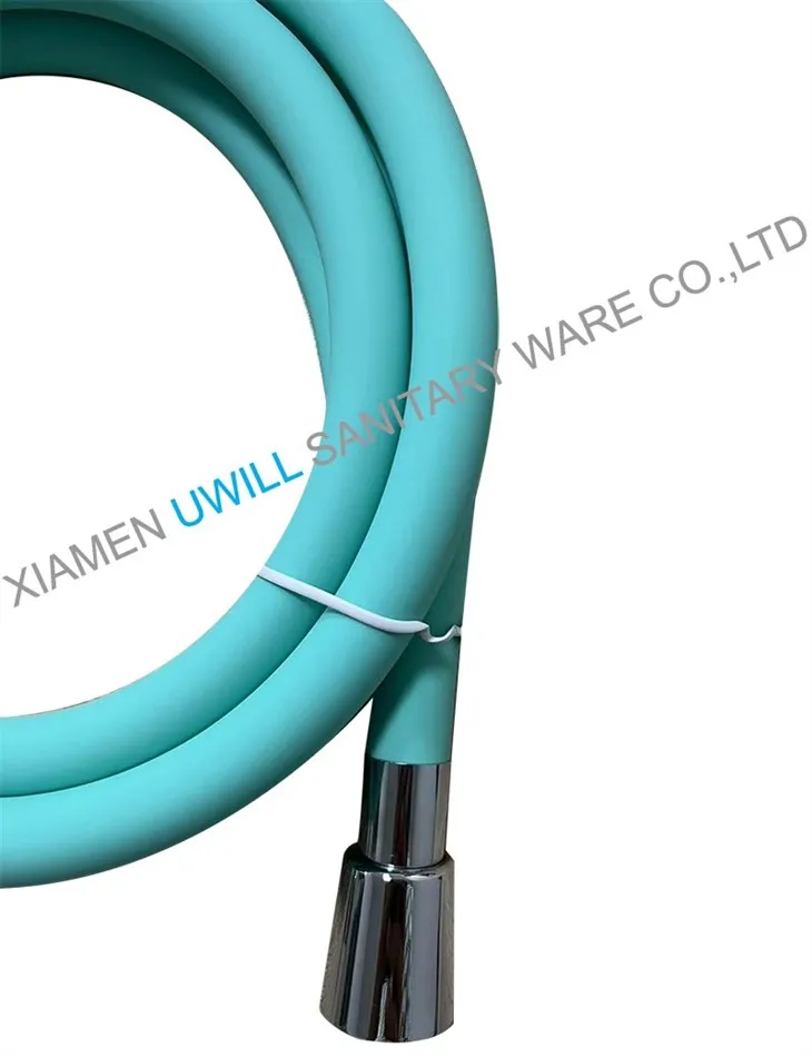 Green Silicon Shower Hose With Three Layer