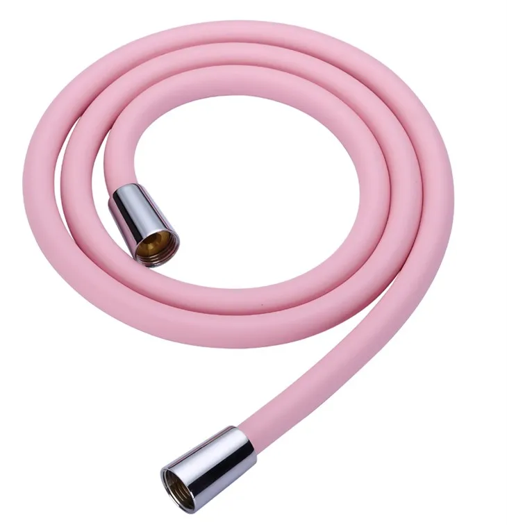 ضمیمه شلنگ اسپری دوش صورتی روشن