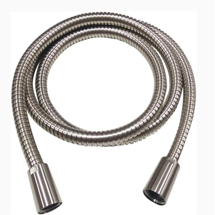 Universal Shower Hose Flexible Hose Anti-kink Brush Nickel Finished